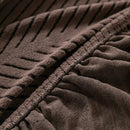 High Stretch Chevron Sofa Cover, Soft Washable Textured Jacquard Slipcover for Couch by Slipcover KAS™