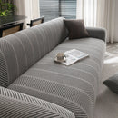 High Stretch Chevron Sofa Cover, Soft Washable Textured Jacquard Slipcover for Couch by Slipcover KAS™