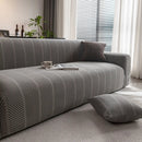 High Stretch Chevron Sofa Cover, Soft Washable Textured Jacquard Slipcover for Couch by Slipcover KAS™