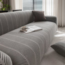 High Stretch Chevron Sofa Cover, Soft Washable Textured Jacquard Slipcover for Couch by Slipcover KAS™