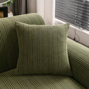 Modern Textured Stretch Sofa Cover, Plush Fleece Sofa Slipcover with 3D Stripe Texture by Slipcover KAS™