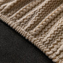 Modern Textured Stretch Sofa Cover, Plush Fleece Sofa Slipcover with 3D Stripe Texture by Slipcover KAS™