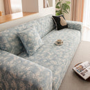 High Stretch Thick 3D Spacer Sofa Cover, Air-Layer Jacquard Cushioned Couch Slipcover by Slipcover KAS™