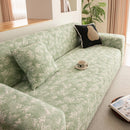 High Stretch Thick 3D Spacer Sofa Cover, Air-Layer Jacquard Cushioned Couch Slipcover by Slipcover KAS™
