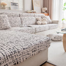 Stretch Individual Cushion Slipcovers, Furniture Protector with Elastic Bottom, Couch Cover Replacement