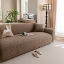 Elastic Stretch Sofa Cover Slipcover, Soft Plush Bubble Textured Jacquard Couch Cover