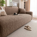 Elastic Stretch Sofa Cover Slipcover, Soft Plush Bubble Textured Jacquard Couch Cover