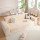 High Stretch Embossed Geometric Slipcover for Couch, Cozy Plush Fleece Couch Cover by Slipcover KAS™