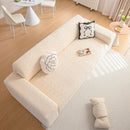 High Stretch Embossed Geometric Slipcover for Couch, Cozy Plush Fleece Couch Cover by Slipcover KAS™