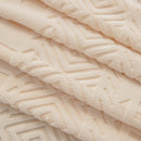 High Stretch Embossed Geometric Slipcover for Couch, Cozy Plush Fleece Couch Cover by Slipcover KAS™