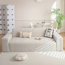 High Stretch Embossed Geometric Slipcover for Couch, Cozy Plush Fleece Couch Cover by Slipcover KAS™