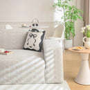 High Stretch Embossed Geometric Slipcover for Couch, Cozy Plush Fleece Couch Cover by Slipcover KAS™