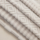High Stretch Embossed Geometric Slipcover for Couch, Cozy Plush Fleece Couch Cover by Slipcover KAS™