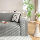 High Stretch Embossed Geometric Slipcover for Couch, Cozy Plush Fleece Couch Cover by Slipcover KAS™
