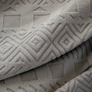 High Stretch Embossed Geometric Slipcover for Couch, Cozy Plush Fleece Couch Cover by Slipcover KAS™