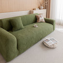Elastic Stretch Sofa Cover Slipcover,  Thick Plush Wavy Flowing Texture Couch Cover