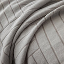 Modern Geometric Jacquard Spandex Slipcover, High Stretch Form Fitting Couch Cover
