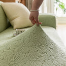 High Elastic Floral Couch Slipcover, Jacquard Stretch Non-Slip Furniture Protector by Slipcover KAS™