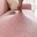 High Elastic Floral Couch Slipcover, Jacquard Stretch Non-Slip Furniture Protector by Slipcover KAS™
