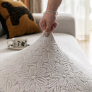 High Elastic Floral Couch Slipcover, Jacquard Stretch Non-Slip Furniture Protector by Slipcover KAS™