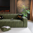 High Stretch Couch Slipcover with Abstract Stripe, Washable Non-Slip Cover for Dogs by Slipcover KAS™