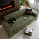 High Stretch Couch Slipcover with Abstract Stripe, Washable Non-Slip Cover for Dogs by Slipcover KAS™