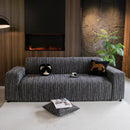 High Stretch Couch Slipcover with Abstract Stripe, Washable Non-Slip Cover for Dogs by Slipcover KAS™
