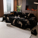 Leopard Sofa Cover Blanket Stylish Furniture Protector Throw for Couches & Loveseats
