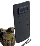 “Shield of Faith” Ballistic Breacher Shield with Clear Ballistic Window 36"x20"