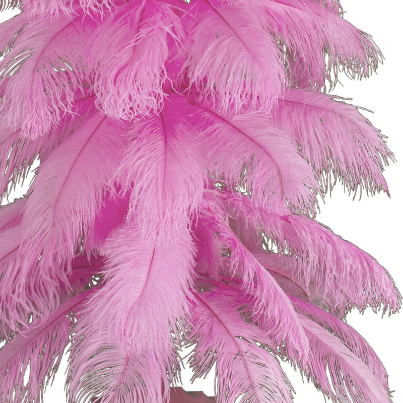 Pink Ostrich Feather Tree