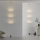 Marble 3-Head Flexible Floor Lamp by EP Designlab LLC