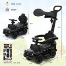 3-In-1 Ride on Push Car Mercedes Benz G350 Stroller Sliding Car with Canopy by LJGDeals