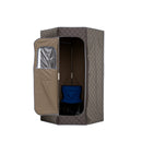 3L Portable Steam Sauna for Home Fast-Heat with 9-Level Remote Control and Folding Chair by DirectDeals