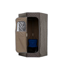 3L Portable Steam Sauna for Home Fast-Heat with 9-Level Remote Control and Folding Chair by LJGDeals