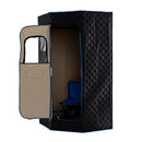 3L Portable Steam Sauna for Home Fast-Heat with 9-Level Remote Control and Folding Chair by LJGDeals