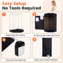 3L Portable Steam Sauna for Home Fast-Heat with 9-Level Remote Control and Folding Chair by LJGDeals