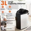 3L Portable Steam Sauna for Home Fast-Heat with 9-Level Remote Control and Folding Chair by LJGDeals