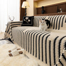 Jacquard Fleece Throw Blanket for Couch Plush Fuzzy Cozy Soft Blankets and Throws for Sofa