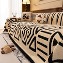 Boho Plush Couch Cover Bohemian Throw Blanket Decor Covers Sofa Chair Furniture Bed