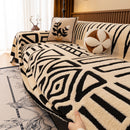 Boho Plush Couch Cover Bohemian Throw Blanket Decor Covers Sofa Chair Furniture Bed
