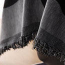 Zebra Striped Chenille Throw Sofa Cover Full-Cover Decorative Furniture Slipcover