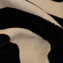 Zebra Striped Chenille Throw Sofa Cover Full-Cover Decorative Furniture Slipcover