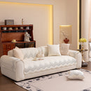 3D Quilted Thick Cotton Sofa Cover Non-Slip Couch Throw for Fabric & Leather Sofas