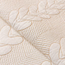 3D Quilted Thick Cotton Sofa Cover Non-Slip Couch Throw for Fabric & Leather Sofas