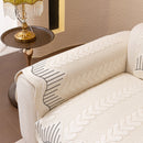 3D Quilted Thick Cotton Sofa Cover Non-Slip Couch Throw for Fabric & Leather Sofas