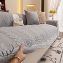 3D Quilted Thick Cotton Sofa Cover Non-Slip Couch Throw for Fabric & Leather Sofas