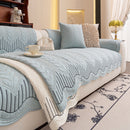 3D Quilted Thick Cotton Sofa Cover Non-Slip Couch Throw for Fabric & Leather Sofas