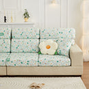 Stretch Individual Cushion Slipcovers, Furniture Protector with Elastic Bottom, Couch Cover Replacement