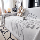 Dandelion Blanket Throw for Sofas Chenille Furniture Couch Cover, Couch Cushion Cover for Kids, Pets