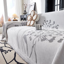 Dandelion Blanket Throw for Sofas Chenille Furniture Couch Cover, Couch Cushion Cover for Kids, Pets